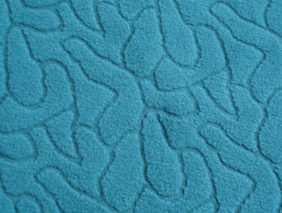 Stone patterned jacquard fleece